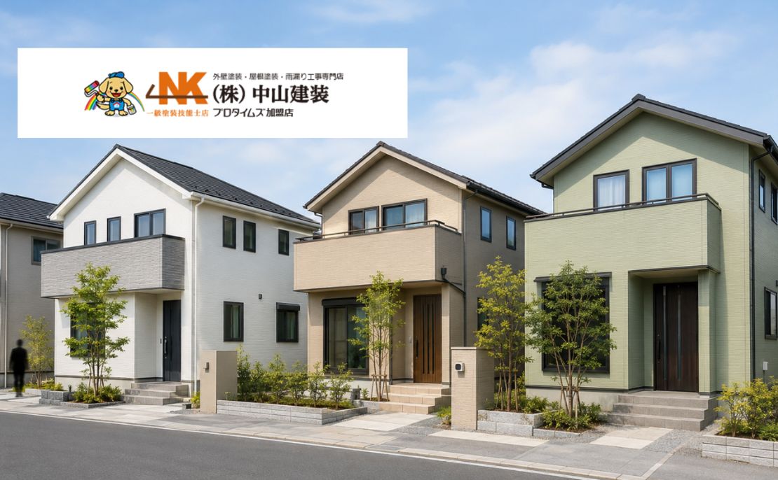 中山建装の厚木市・施工事例を見ながら自分の家に合う色を選びませんか？
