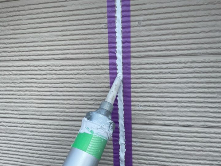 外壁 コーキング打設