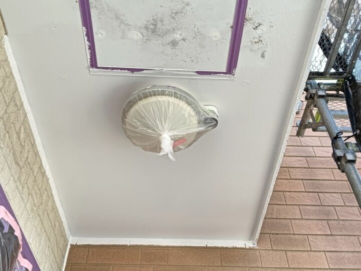 軒天 上塗り
