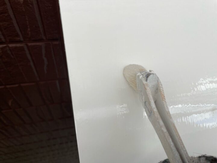 換気フード 上塗り