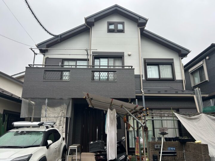 大和市｜N様邸｜外壁塗装（ウィザードコッパー・ガルグレー）