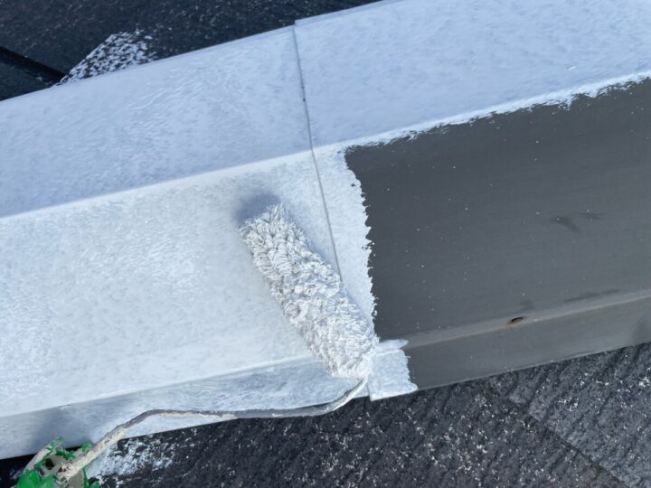 屋根 板金錆止め