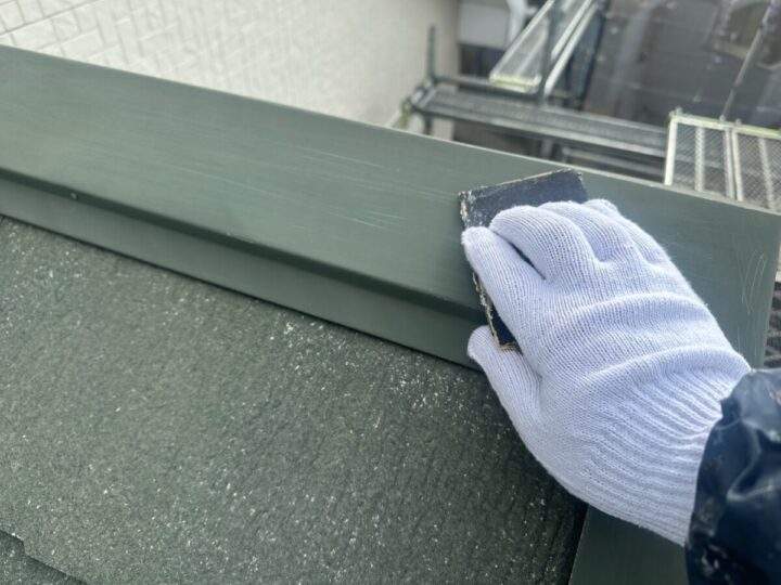 棟板金 ケレン
